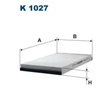 Filtron szűrő, utastér levegő K 1027 autóalkatrész