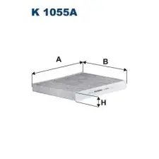 Filtron szűrő, utastér levegő K 1055A autóalkatrész