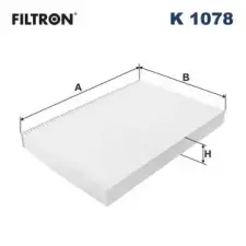 Filtron szűrő, utastér levegő K 1078 autóalkatrész