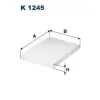 Filtron szűrő, utastér levegő K 1245