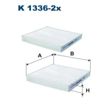 Filtron szűrő, utastér levegő K 1336-2x autóalkatrész