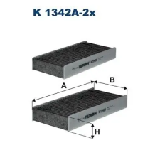 Filtron szűrő, utastér levegő K 1342A-2x autóalkatrész