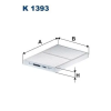 Filtron szűrő, utastér levegő K 1393