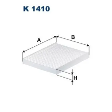 Filtron szűrő, utastér levegő K 1410 autóalkatrész