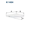 Filtron szűrő, utastér levegő K 1424
