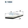 Filtron Utastérszűrő (K 1004)
