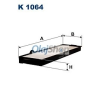 Filtron Utastérszűrő (K 1064)