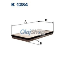 Filtron Utastérszűrő (K 1284) pollenszűrő