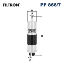 Filtron Üzemanyagszűrő FILTRON PP 866/7 üzemanyagszűrő