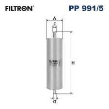 Filtron Üzemanyagszűrő FILTRON PP 991/5 üzemanyagszűrő