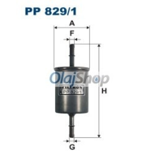 Filtron Üzemanyagszűrő (PP 829/1) üzemanyagszűrő