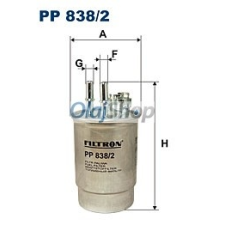 Filtron Üzemanyagszűrő (PP 838/2) üzemanyagszűrő