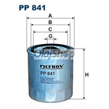 Filtron Üzemanyagszűrő (PP 841) üzemanyagszűrő