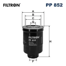 Filtron Üzemanyagszűrő PP 852 autóalkatrész