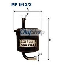 Filtron Üzemanyagszűrő (PP 912/3) üzemanyagszűrő