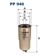Filtron Üzemanyagszűrő PP 940 autóalkatrész