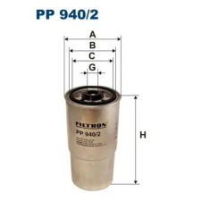 Filtron Üzemanyagszűrő PP 940/2 autóalkatrész