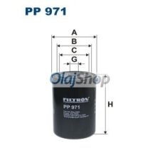 Filtron Üzemanyagszűrő (PP 971) üzemanyagszűrő