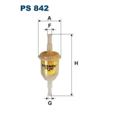 Filtron Üzemanyagszűrő PS 842 autóalkatrész