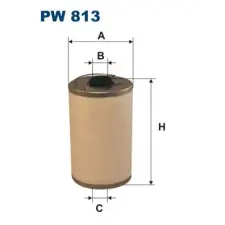 Filtron Üzemanyagszűrő PW 813 autóalkatrész