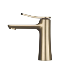  FIMA Carlo Frattini mosdócsaptelep, Flo, CLICK-CLACK szeleppel, matt arany csaptelep