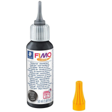 FIMO Deko Gel liquid 50ml, schwarz (8050-9) kreatív és készségfejlesztő