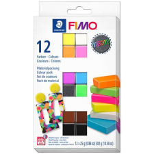 FIMO Effect Colour Pack süthető gyurma készlet, 12x25 g - Neon süthető gyurma