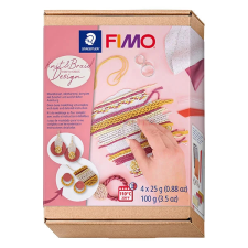  FIMO effect gyurmakészlet 12*25g KNIT AND BRAID kreatív és készségfejlesztő