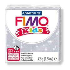 FIMO Gyurma, 42 g, égethetõ, FIMO "Kids", glitteres ezüst süthető gyurma