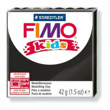 FIMO Gyurma, 42 g, égethető, FIMO Kids, fekete (FM80309) süthető gyurma