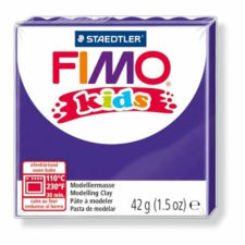 FIMO Gyurma, 42 g, égethető, FIMO "Kids", lila süthető gyurma