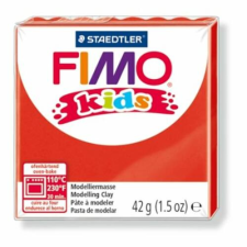 FIMO Gyurma, 42 g, égethető, FIMO "Kids", piros süthető gyurma