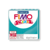 FIMO : Gyurma, 42 g, égethető, FIMO \"Kids\", türkiz - Kreatív játékok