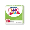 FIMO : Gyurma, 42 g, égethető, FIMO \"Kids\", világoszöld - Kreatív játékok
