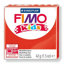 FIMO Gyurma, 42 g, égethető, fimo &quot;kids&quot;, piros 8030-2 süthető gyurma
