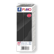 FIMO Gyurma, 454 g, égethető, FIMO Soft, fekete (FM80219) gyurma