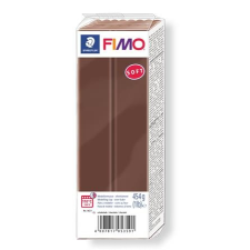 FIMO Gyurma, 454 g, égethető,  "Soft", csokoládé csokoládé és édesség