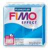 FIMO Gyurma, 57 g, égethető, FIMO  Effect , áttetsző kék