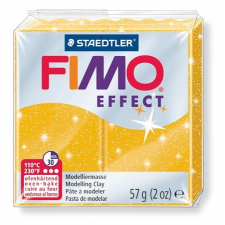 FIMO Gyurma, 57 g, égethető, FIMO  Effect , csillámos arany süthető gyurma