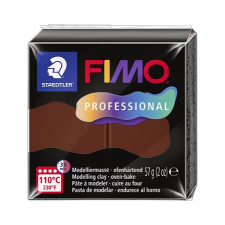 FIMO Gyurma, 57 g, égethető, FIMO Professional , csokoládé süthető gyurma