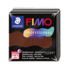 FIMO Gyurma, 57 g, égethető, FIMO "Professional", csokoládé süthető gyurma