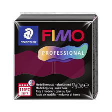 FIMO Gyurma, 57 g, égethető, FIMO "Professional", bordeaux süthető gyurma