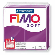 FIMO Gyurma, 57 g, égethető, FIMO &quot;Soft&quot;, bíborlila süthető gyurma