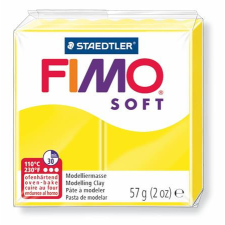 FIMO Gyurma, 57 g, égethető, FIMO &quot;Soft&quot;, citromsárga kreatív és készségfejlesztő
