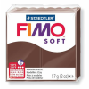FIMO Gyurma, 57 g, égethető, FIMO "Soft", csokoládé