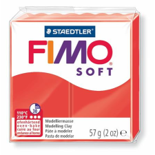 FIMO Gyurma, 57 g, égethető, fimo "soft", indián piros 8020-24 süthető gyurma