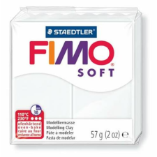 FIMO Gyurma, 57 g, égethető, FIMO "Soft", fehér süthető gyurma
