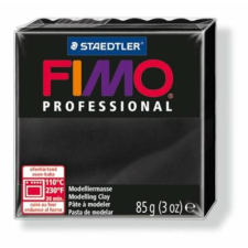 FIMO Gyurma, 85 g, égethető, FIMO "Professional", fekete süthető gyurma