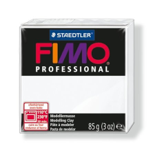 FIMO Gyurma, 85 g, égethető, FIMO "Professional", fehér süthető gyurma