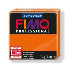  FIMO Gyurma, 85 g, égethető, FIMO &quot;Professional&quot;, narancssárga süthető gyurma